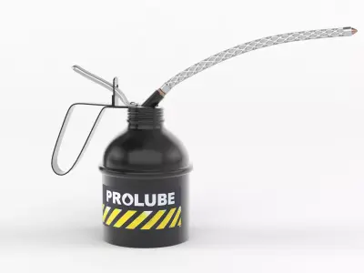 Oil Can 3D model get