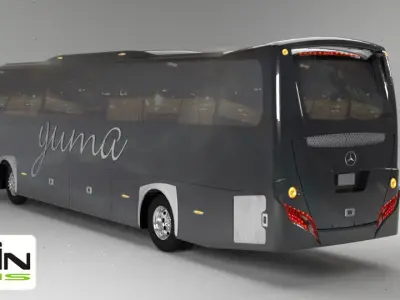 Yuma Diseno Autocar Coach Mercedez Benz Bus DiiNBUS  3D model
