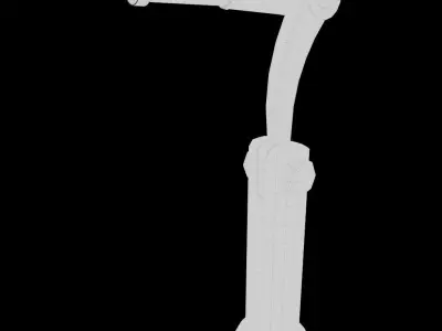 Robotic Arm Low-poly 3D model purchase