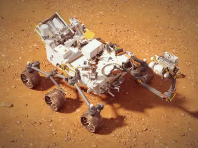 Perseverance Mars Rover 3D model purchase