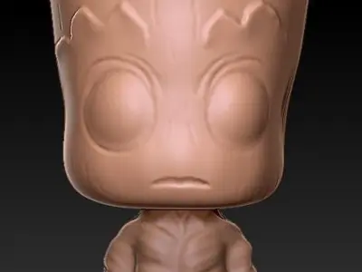Groot phone holder - guardians of the galaxy 3D print model