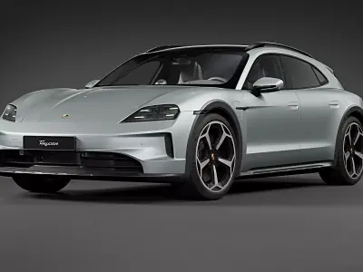 2025 Porsche Taycan Cross Turismo 3D model