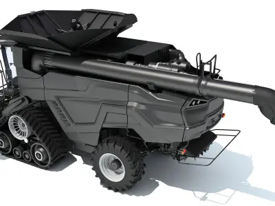 Combine Harvester  3D model
