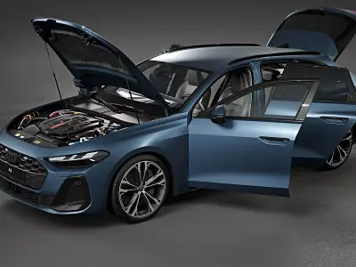 2025 Audi A5 Avant 3D model