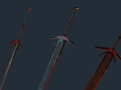 Sword Dark 3D model