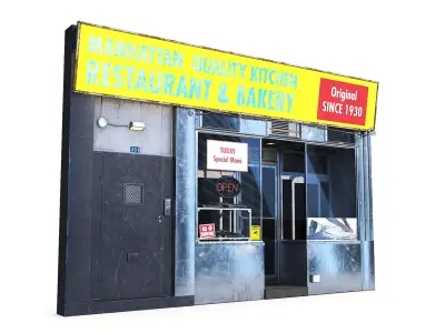  Storefront Module NYC Bakery Restaurant 