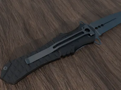 FREE Skull knife Free 3D model