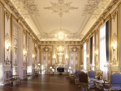  Shangri-La Hotel, Paris - VIP Lounge 