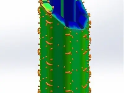 Termik plastic gun with handle Free 3D model