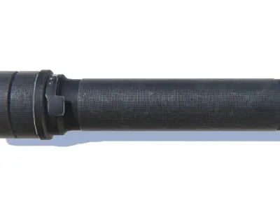Tactical Silencer 5-45x39 Low-poly 3D model
