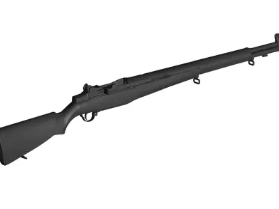 M1 Garand RIFLE 3D model purchase