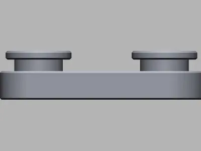 Intake manifold Rubber mount 1 9 TDI 3D print model