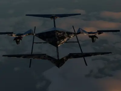 Drone Free 3D model 3