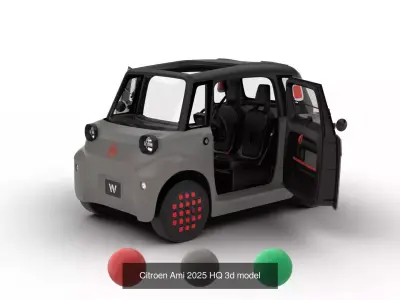Pack Cirtoen Ami 2025-2026 HQ interior