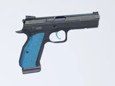 CZ Shadow 2 Pistol Game Ready Low-poly 3D model