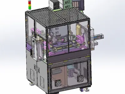 die bonder machine 3D Model 3D model
