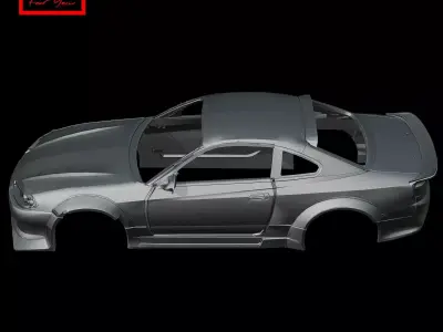 Nissan Silvia S15 Yashio Factory 1999 Car body 3D model