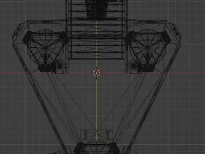 Jack Up Rig 3D model