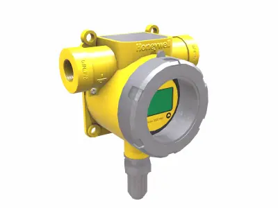 Honeywell Series 3000 MkII Transmitter Low Poly Low-poly 3D model
