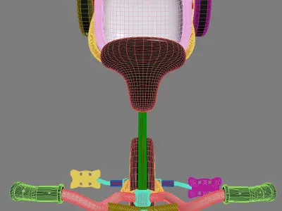 Kids Bicycle 3D model buy