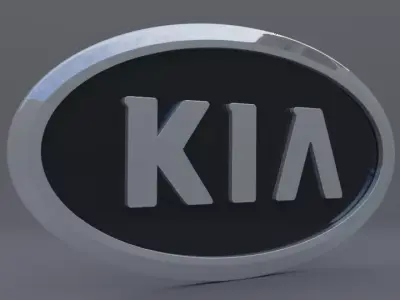 Kia Logo 3D model