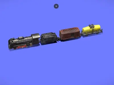 80s FERRORAMA XP200 - CARS ONLY - 3D SCAN 3D print model