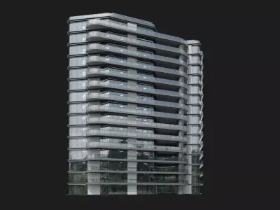 Helix Tower 3D model