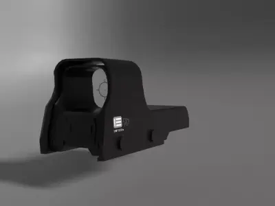 weapon sight Free low-poly 3D model