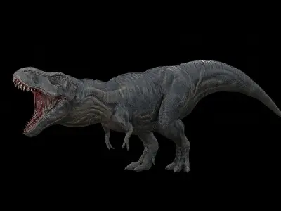Tyrannosaurus - T-rex Dinosaur Low-poly 3D model