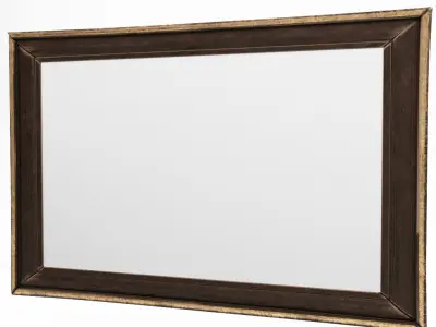 Picture frame stylized cartoon 3D model