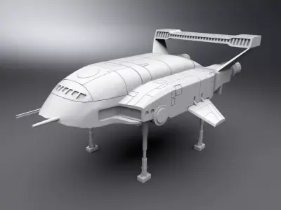 Thunderbird2 2015 scale model 3D print model