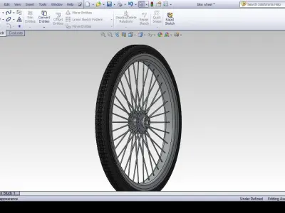 26 mountain bike wheel Free 3D model