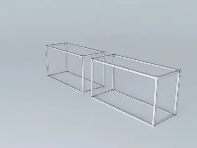 Chassis two boxes Free 3D model