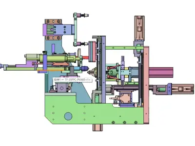 FPC Automatic Laminating Machine 3D model