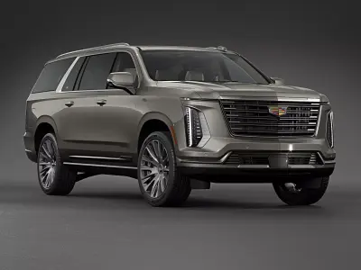 2025 Cadillac Escalade ESV Platinum 3D model