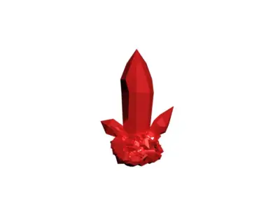 Crystal 3D model