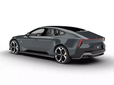 Polestar 5 2026 3d model 3D model