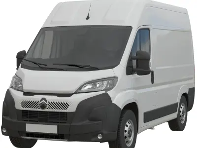 2024 Citroen JUMPER  L1H2 Detailed interior 3D model