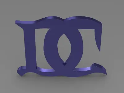 Darracq Logo 3D model