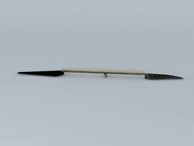 Railroad bridge Sisak Free 3D model