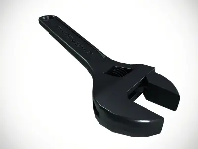 Adjustable Spanner 3D model purchase
