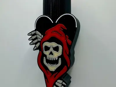 Grim Reaper Lighter Case 3D print model