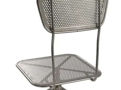 Industrial stools and chairs 3D model