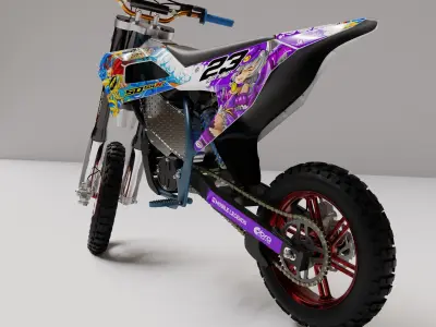 2023 CX50 ELECTRICK COBRA MOTO 3D model