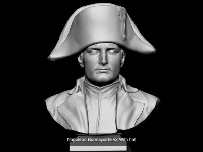 Napoleon Buonaparte 3D Model Pack