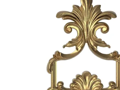  decorative pattern ready for 3D printing 3D model