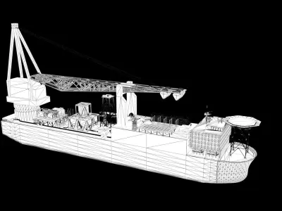 Vessel DLS 4200  3D model
