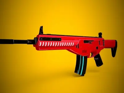 ARX 160 Weapon Low-poly 3D model purchase