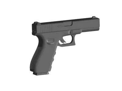 Glock-17 3D model purchase