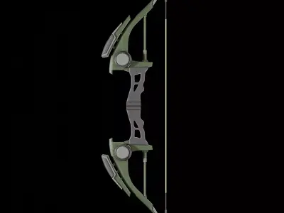 Military Bow 3D model